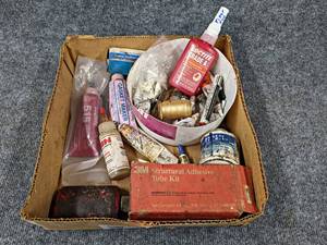 lot 623 image: Lot of Assorted Thread Lockers, Gasket Makers and More