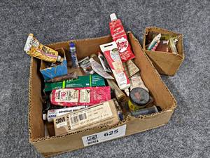 lot 625 image: 3m Scotch Weld Adhesive, Aluminox Putty, Silicone and More