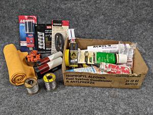 lot 654 image: Lot of Assorted Epoxy, Solder and More