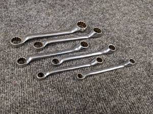 lot 659 image: SNAP-ON Offset Box End Metric Wrenches - From 17mm to 8mm