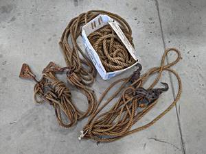 lot 833 image: Lot of Block & Tackles and Rope
