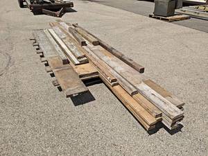 lot 870 image: Large Lot of Assorted Lumber - Includes 2x6s up to 16 Long, 2x12s up to 10 Long, 1x12s up to 8 long, 2x4s up to 16 long and more - NO SHIPPING