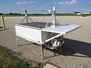 lot 894 image: Radiator Dunk Tank - Overall about 89 x 45 x 58 Tall - Dunk Tank is about 59 x 42 x 16 Deep - NO SHIPPING