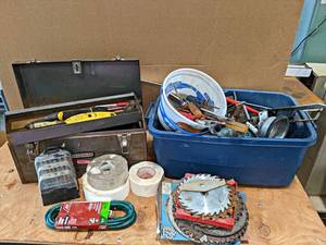 lot 934 image: Large Lot of Misc. Tools and More - NO SHIPPING