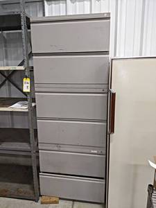 lot 942 image: Lot of (3) Lateral File Drawers - Each Measure About 30 x 20 x 27 - NO SHIPPING