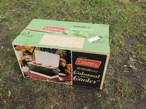 lot 156 image: Vintage Coleman Cooler