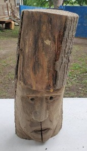 lot 173 image: Log Carving