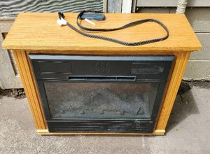 lot 181 image: Electronic Fireplace