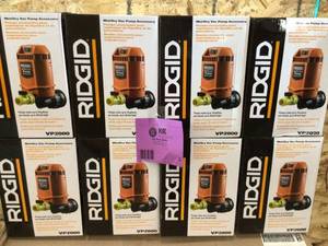 Lot of 8 New RIDGID Quick Connect Pump Accessory for RIDGID Wet Dry Vacs
