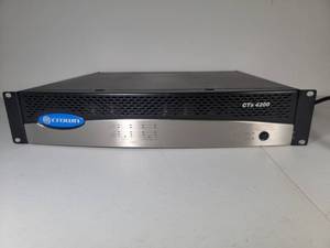 CTs 4200 Four-channel, 260W Power Amplifier (usedtested works)