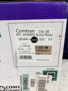 438 ft of CAT 5e cable