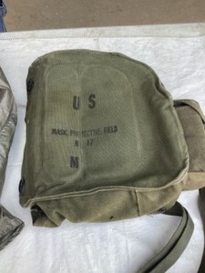 US military protective field mask size medium