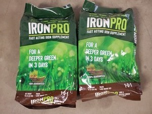 2 New 15 Lb Bags of Iron Pro Iron Supplement
