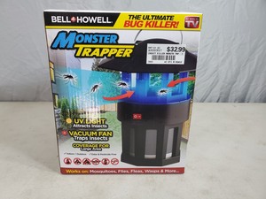 New Bell and Howell Monster Trapper Bug Killer