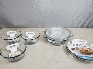 New Anchor Hocking Glass Baking Items