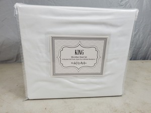 New King Microfiber Sheet Set
