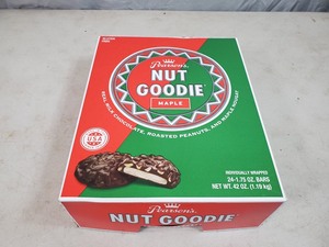 New Case of Nut Goodie Maple Bars