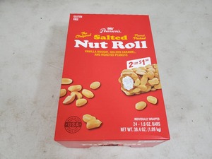 New Case of Salted Nut Rolls