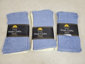 18 New Washcloths