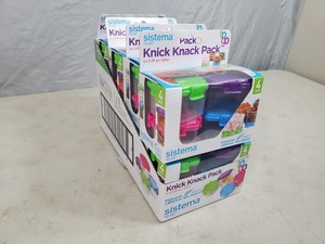 New Case of 8 Sistema Knick Knack Packs