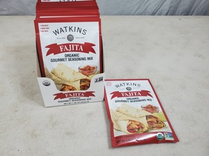 New Case of Watkins Fajita Seasoning Mixes
