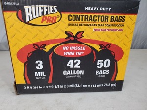 New Box of Heavy Duty Contractor Bags