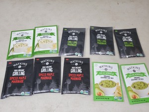 10 New Watkins Grilling Packs and Mixes