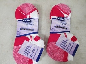 6 New Pair of Dr Scholls For Her Socks