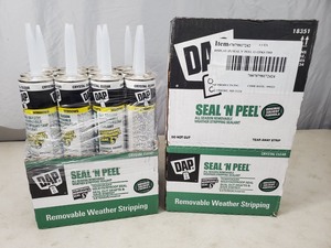 24 New Tubes of Dap Seal and Peel