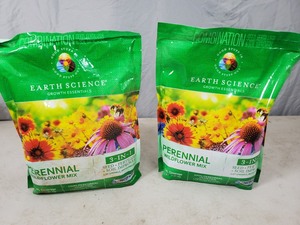 2 New Bags of Earth Science Perennial Wildflower Mix