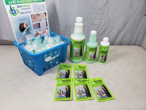 Large Assortment of Bio Clean Hard Water Stain Remover Products