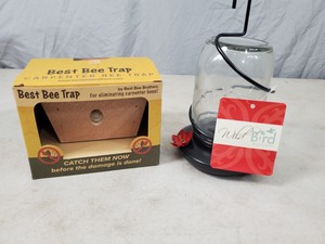 New Best Bee Trap and New Hummingbird Feeder