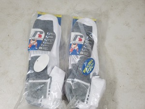 6 New Pair Mens Big and Tall Russel Socks
