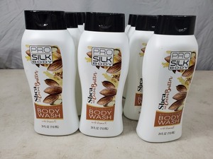 12 New Bottles of Pro Silk Body Wash