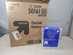New Case of Up and Up Facial Tissue