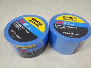 6 New Rolls of Blue Painters Tape