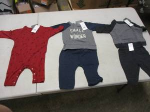 lot 85 image: Grayson Mini Baby Clothes new with...