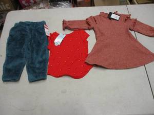 lot 93 image: Art class and Cat and Jack Baby Clo...