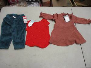 lot 94 image: Art class and Cat and Jack Baby Clo...