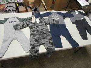 lot 95 image: Levis and Grayson Mini Baby Clothes...