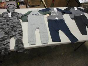 lot 96 image: Levis and Grayson Mini Baby Clothes...