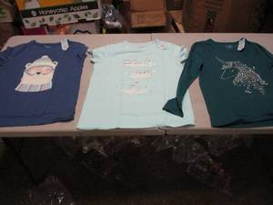 lot 102 image: Cat and Jack Youth XXL T-shirts ne...