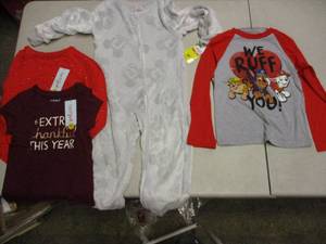 lot 121 image: Cat and Jack Shirts and Mickey Mous...