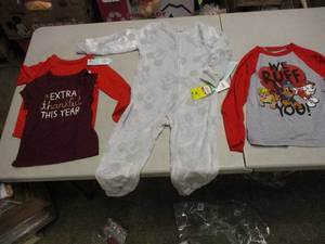 lot 122 image: Cat and Jack Shirts and Mickey Mous...