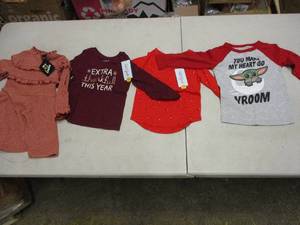 lot 129 image: Art Class and Cat and Jack 2T Shirt...