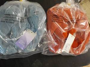 lot 24 image: 2 Pair of Stars Above Fuzzy Slipper...