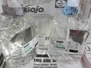 lot 44 image: 2 - 2 Liter Jugs GOJO Hand Cleanser...