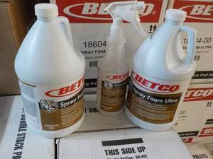 lot 47 image: 2 gallon Jugs BETCO Spray Foam Ultr...