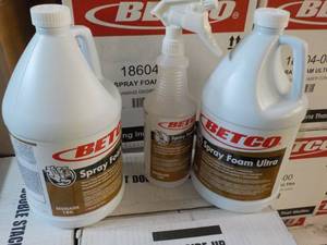 lot 48 image: 2 gallon Jugs BETCO Spray Foam Ultr...
