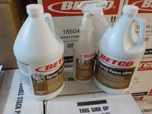 lot 50 image: 2 gallon Jugs BETCO Spray Foam Ultr...